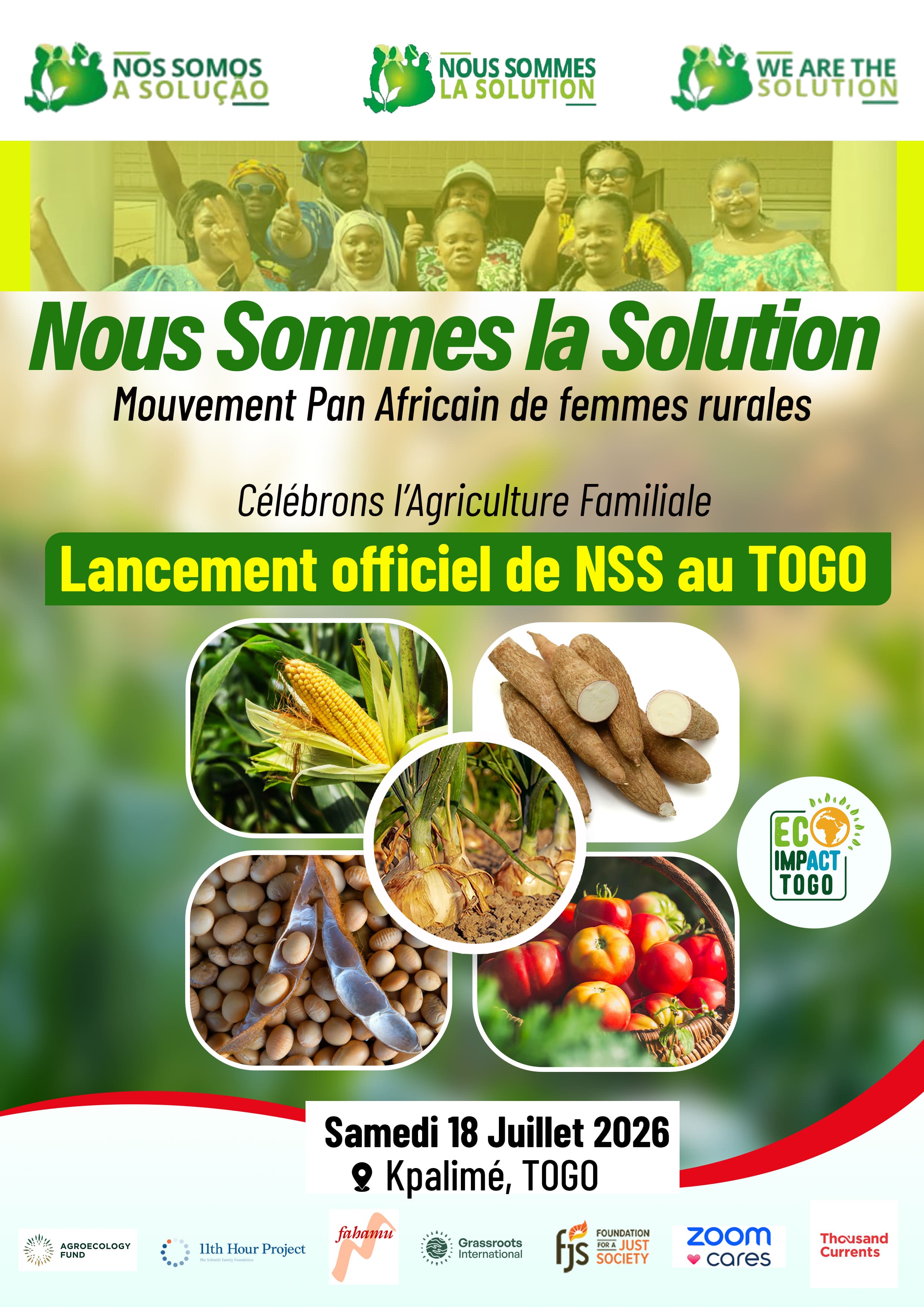 Le mouvement panafricain des femmes rurales "NSS" s'implante officiellement au Togo