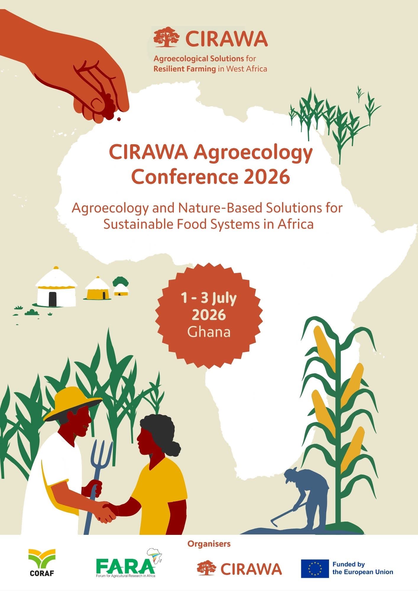 A suivre : Conférence d'agroécologie du projet CIRAWA du 1er au 3 juillet à Accra