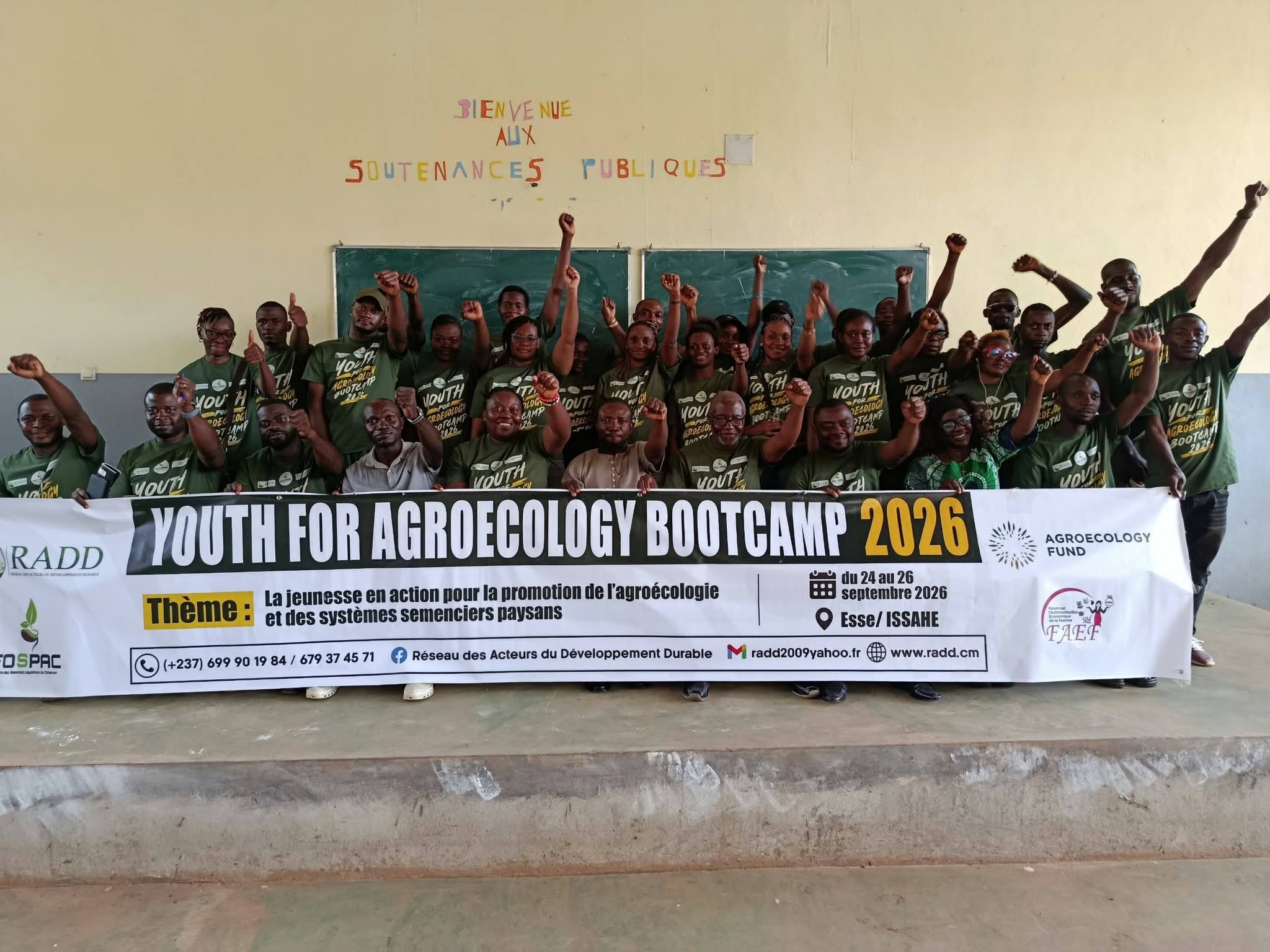 Cameroun : Le RADD valide la 1ère édition du Bootcamp des jeunes sur l'agroécologie